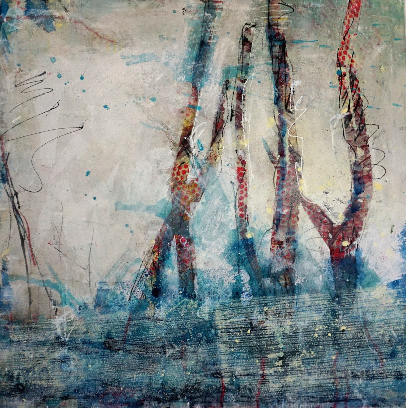 Aufbruch – Acryl auf Leinwand