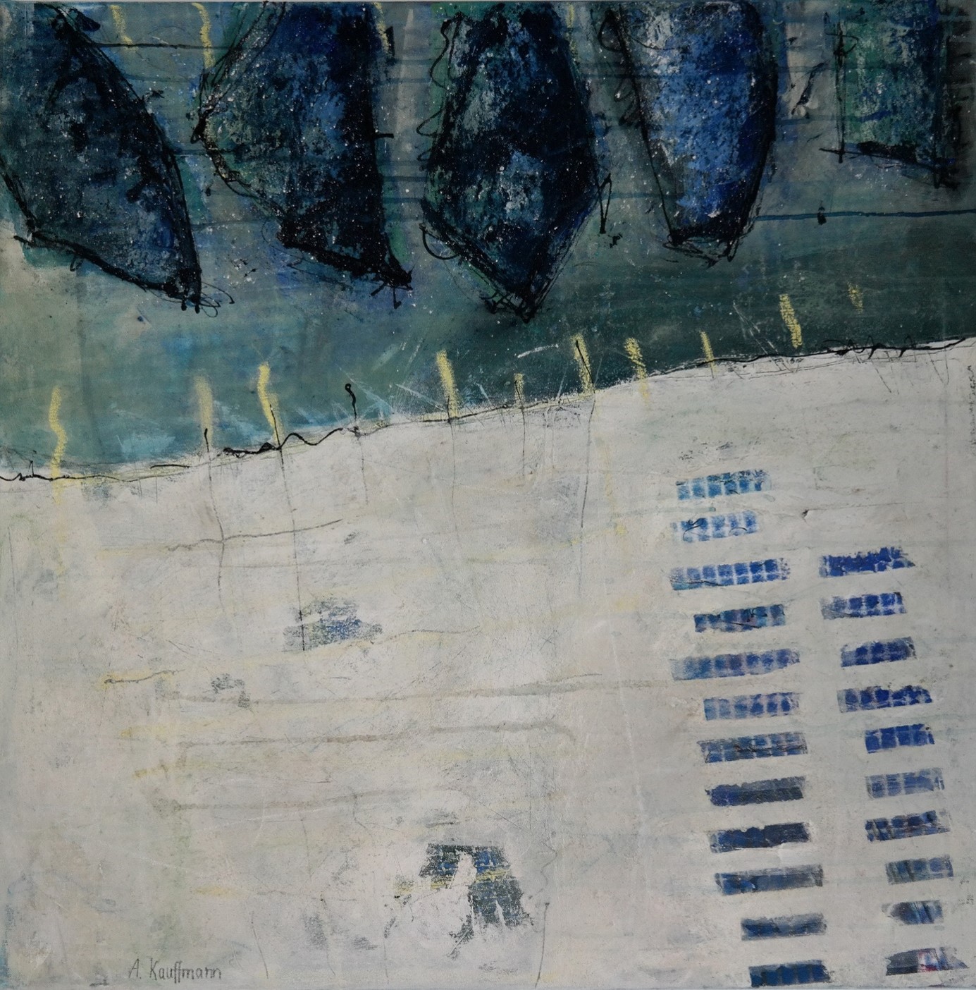 Tiefe – Acryl auf Leinwand