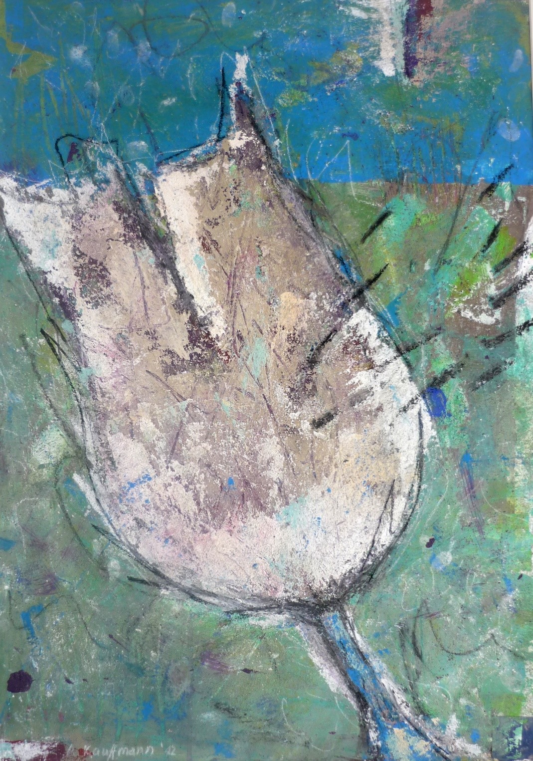 Tulas – Acryl auf Leinwand