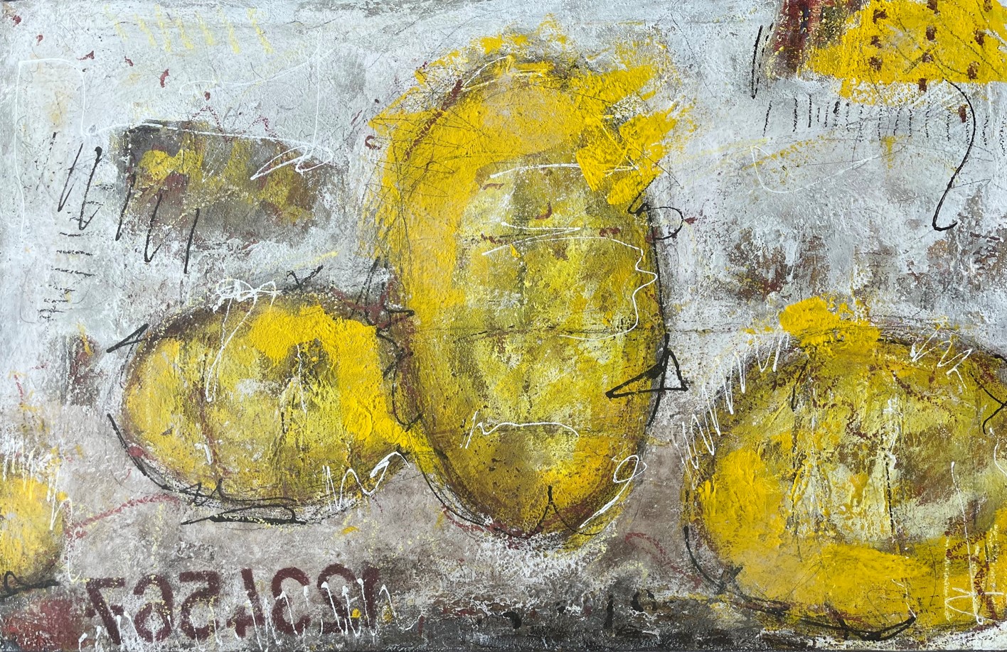 Vielzahl verändert – Acryl auf Leinwand